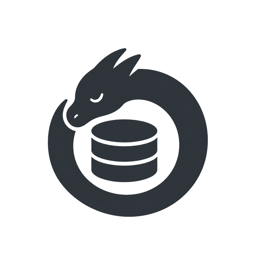 hydra-rag-hooks logo: angle brackets framing a hook that catches a chunk of text