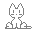 animated Oneko cat